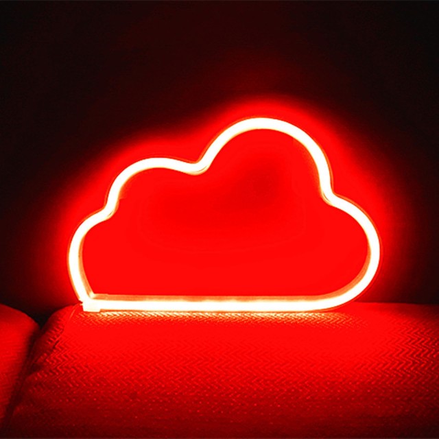 Neon Dreamscape Cloud Lamps