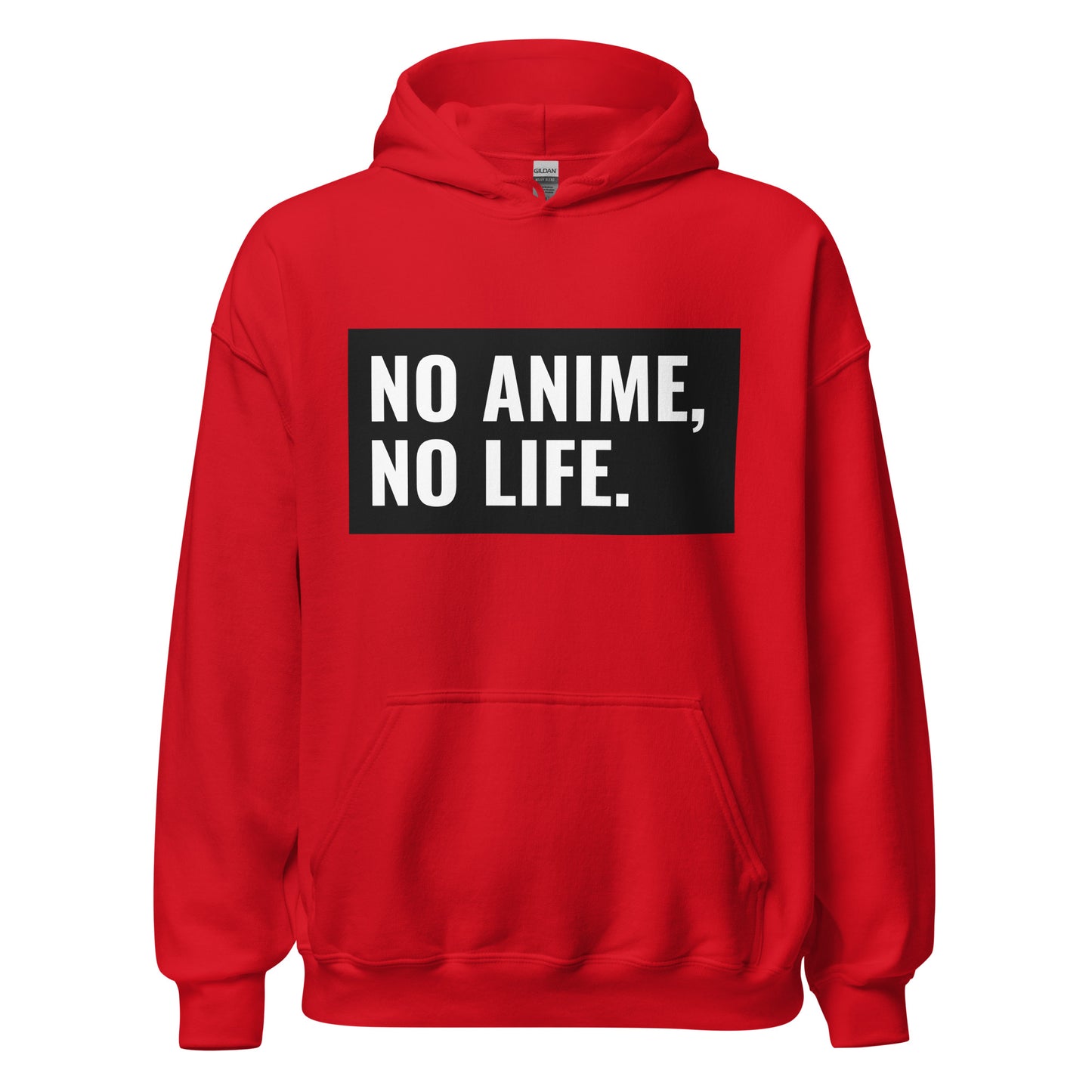 Mens No Anime Hoodie